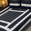 Embroidered Patchwork bed sheet